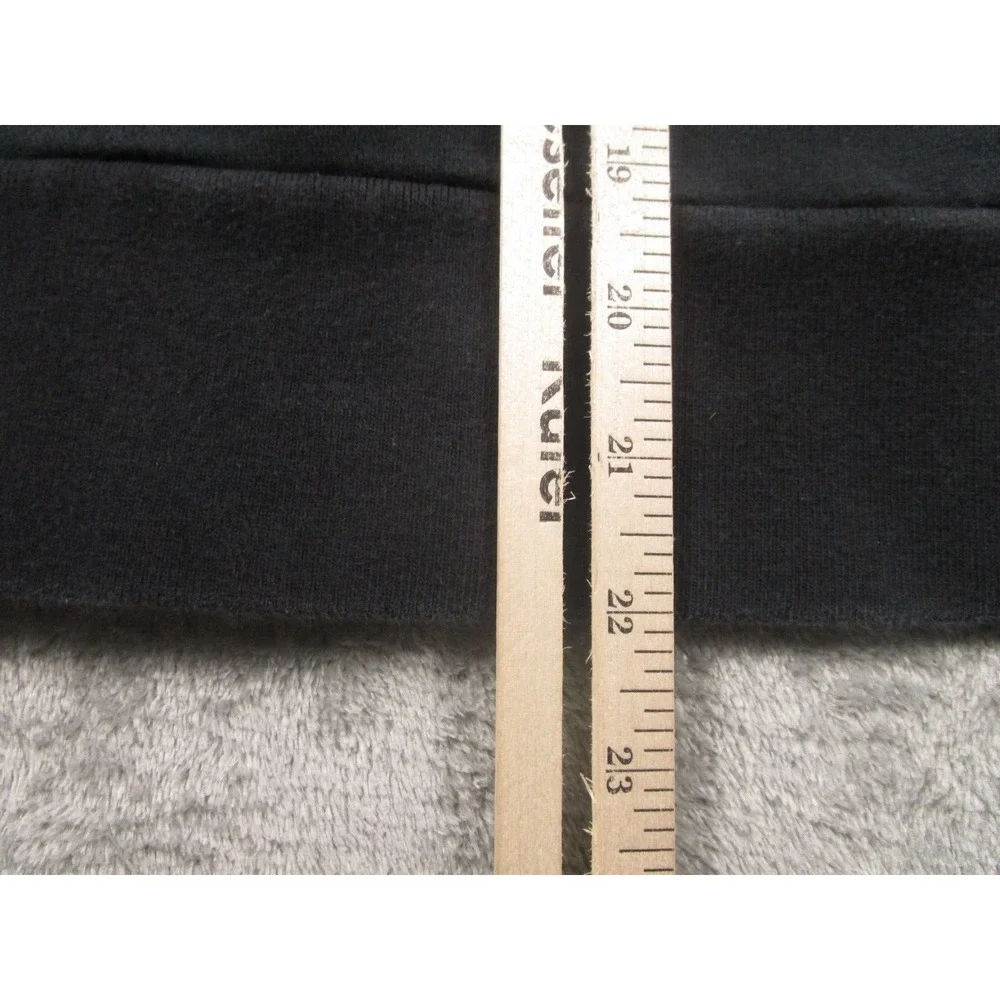 Banana Republic Sweater Womens Medium Black Hoodie Pullover Preppy Casual‎